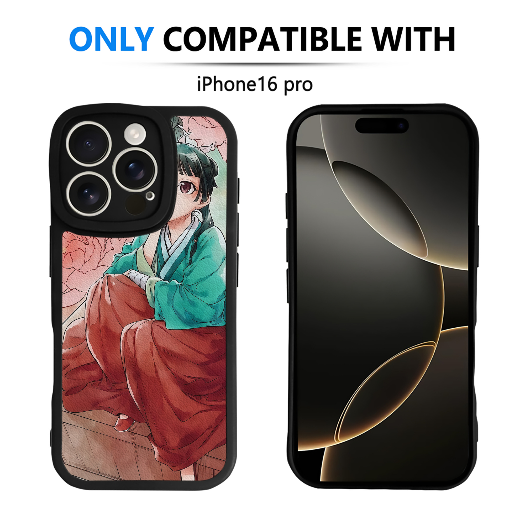 薬屋のひとりごと The Apothecary Diaries 【iPhone 16シリーズ対応】シリコンスマホケース（レザー調） 材質：シリコン